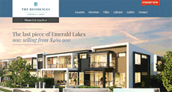 Desktop Screenshot of emeraldlakes.com.au